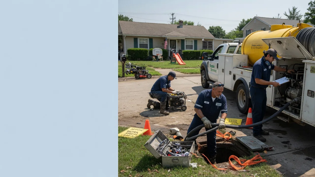 Septic Tank Pumping in Marlton, NJ near me
